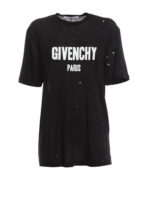 givenchy shirt mit löcher|Givenchy T.